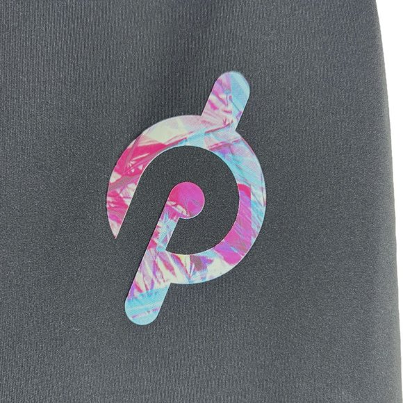 Peloton Women's Move Scalloped Hem High Rise Crop Leggings Black Size L HO121 - Picture 3 of 11